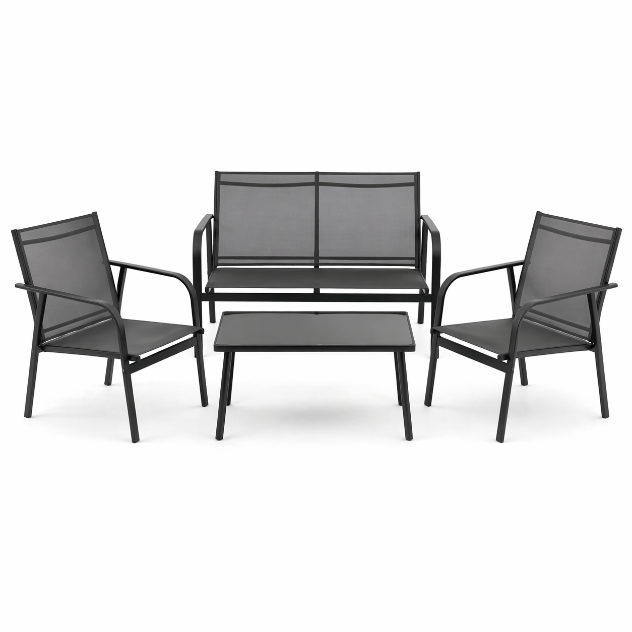 Juego de Terraza Aero 3 Sofás y 1 Mesa de Centro