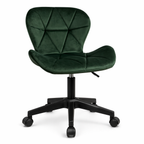 Silla Mariposa oficina-escritorio felpa black