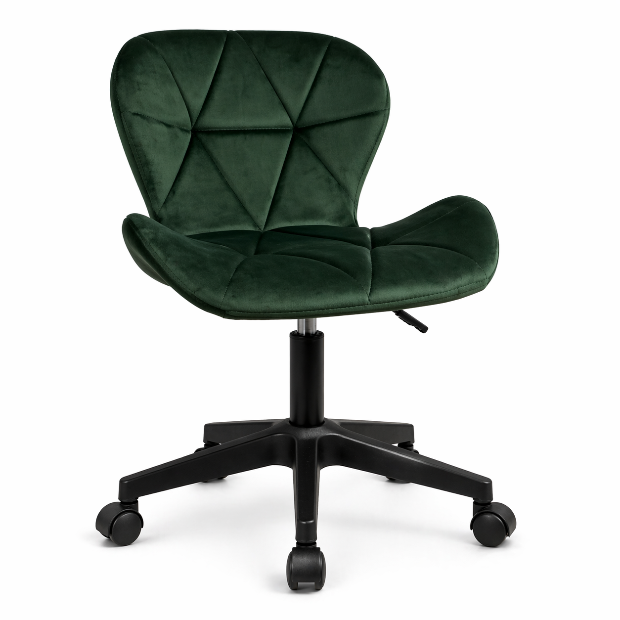 Silla Mariposa oficina-escritorio felpa black