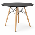 Mesa tipo eames redonda
