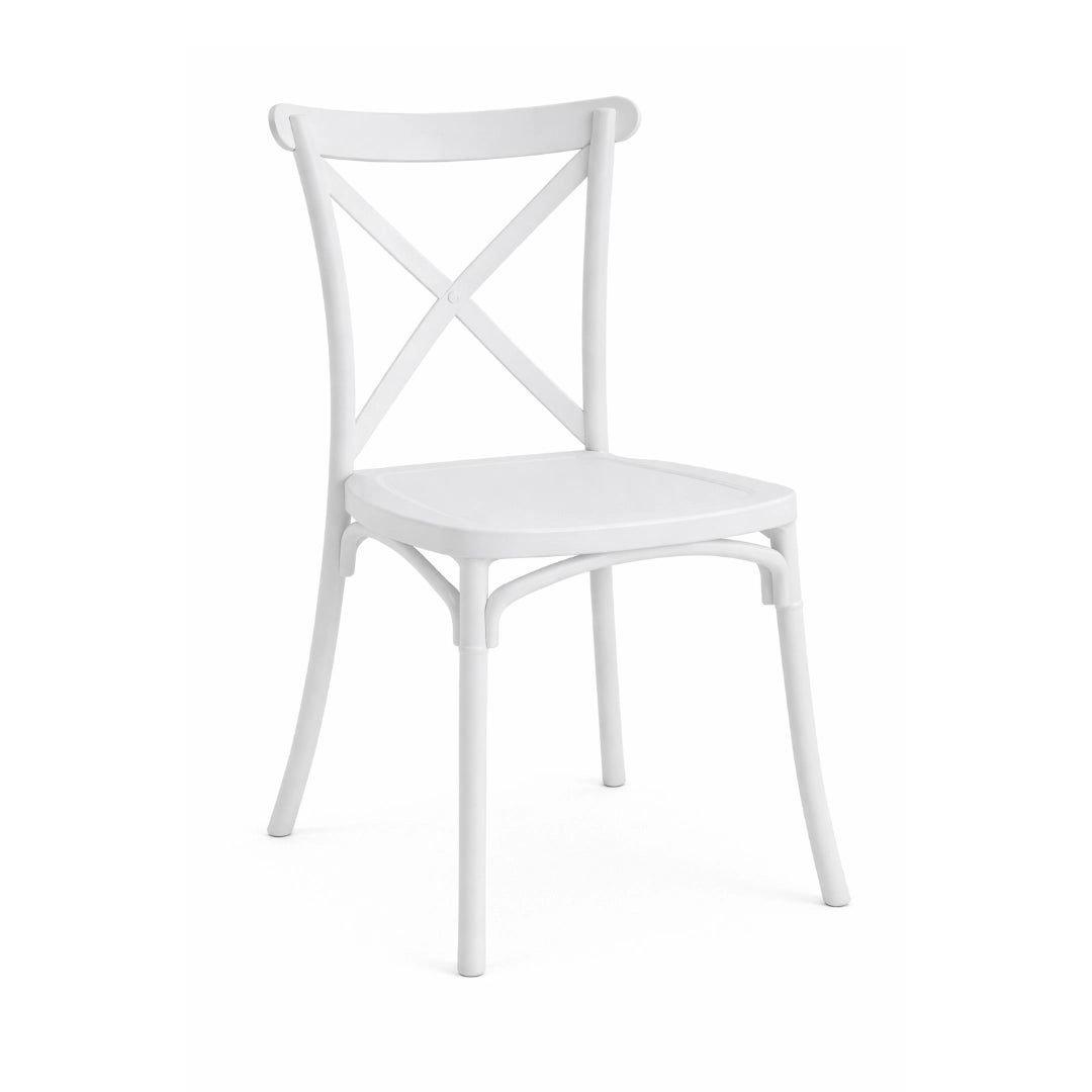 Silla Crossback - Blanco