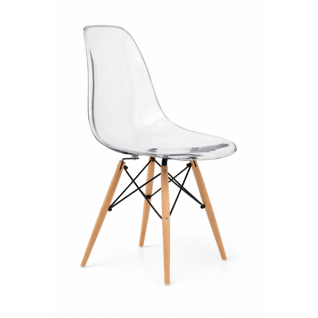Silla Eames Transparente - Transparente