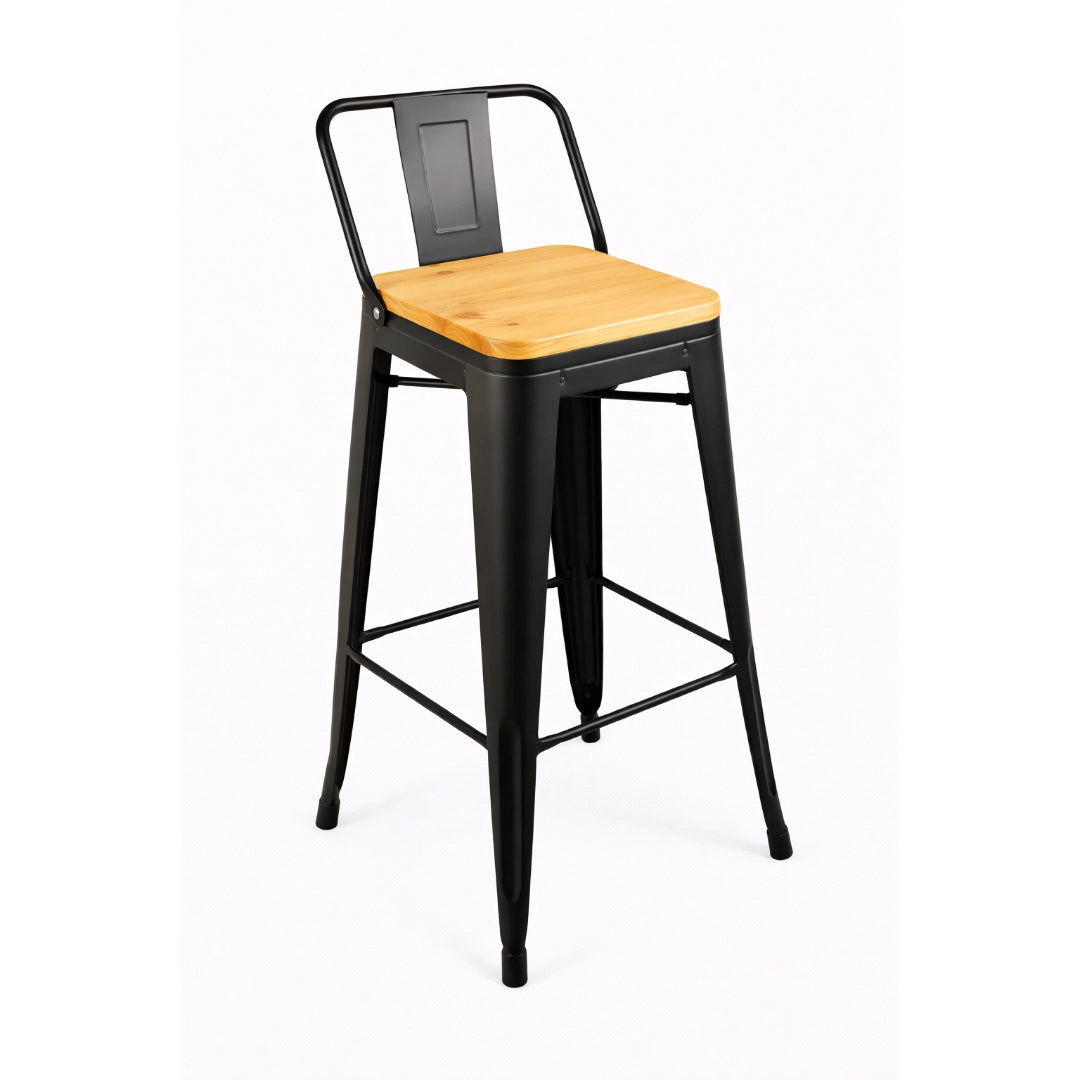 Taburete Tolix 64cm-77cm WOOD