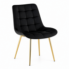 Silla Capitone Top Pata Dorada