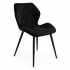 Silla Flori Top Felpa Pata Color Negro
