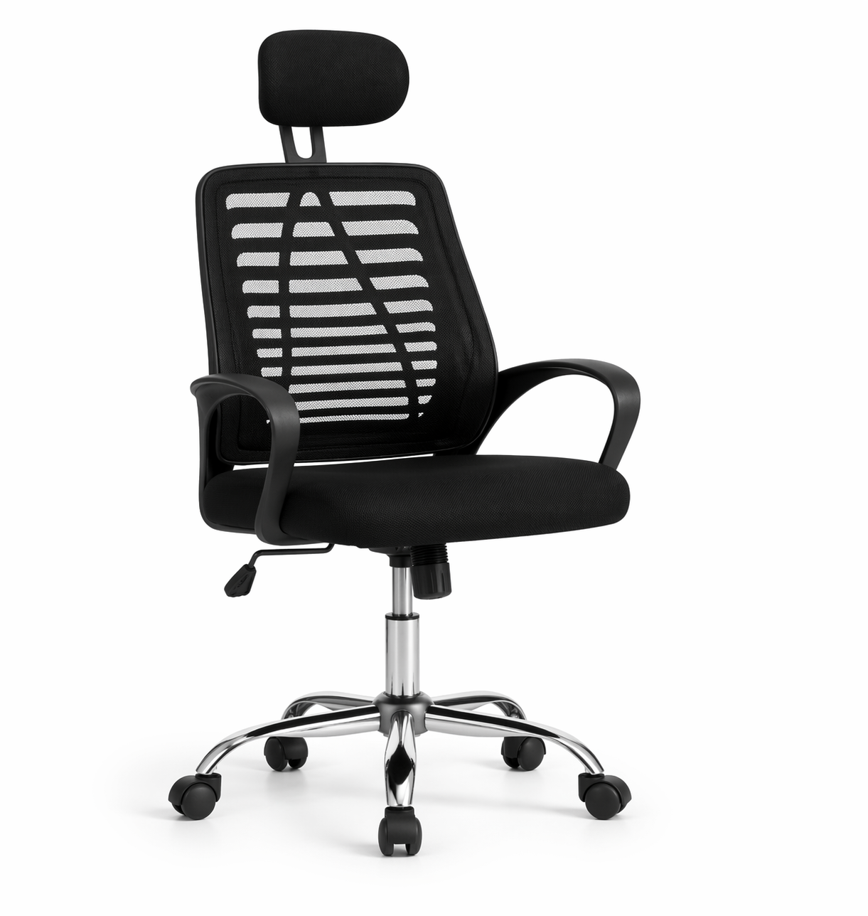 Silla de Oficina Ergos Ergonómica con Cabeza - Negra