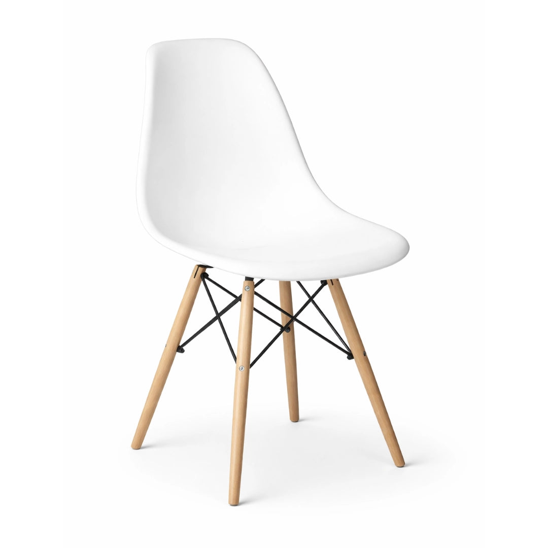 Silla estilo EAMES DSW - Rojo