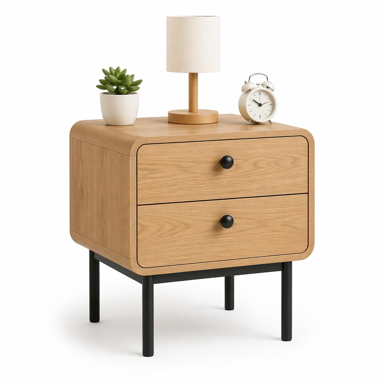 Velador KETIK 40x50 - Madera clara
