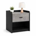 Velador Marmol MDF Gris