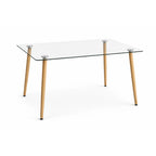 Mesa Vidrio 120x80