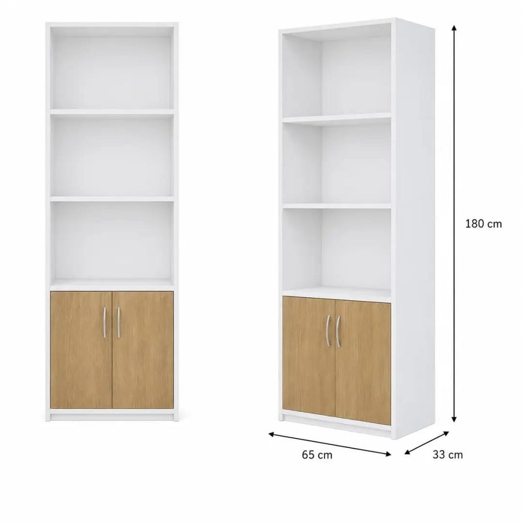Estante Flotado Wood Blanco