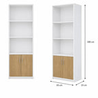 Estante Flotado Wood Blanco