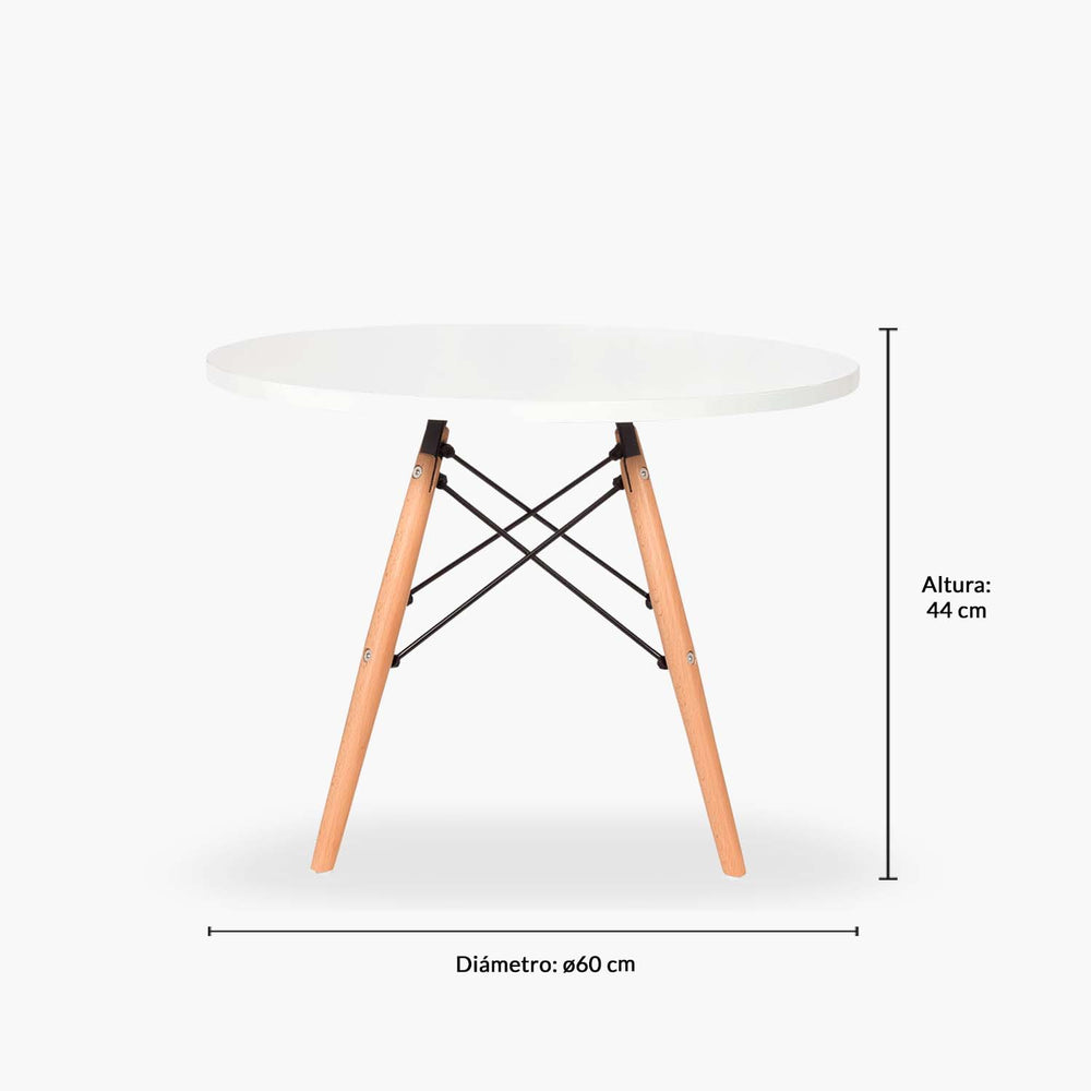 Pack Eames Niño Mesa y 2 sillas